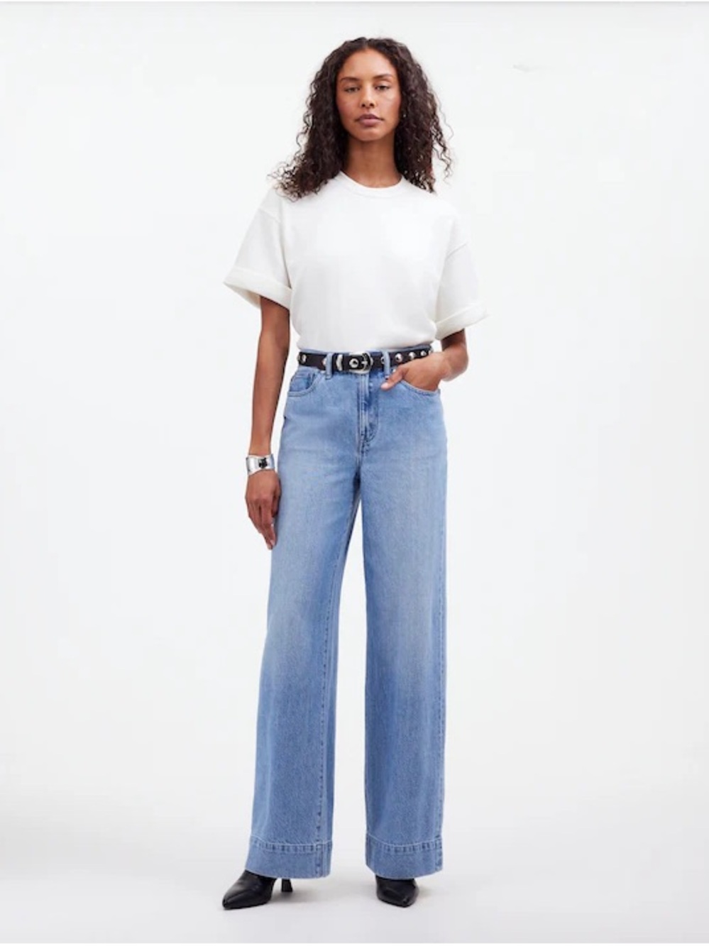 Madewell Petite Superwide-Leg Jeans